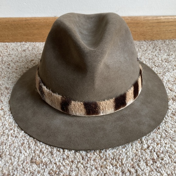 NWT Deadstock Willis & Geiger Mini Safari Felt Gazelle Hat 7 Outdoor Adventure - Picture 2 of 15